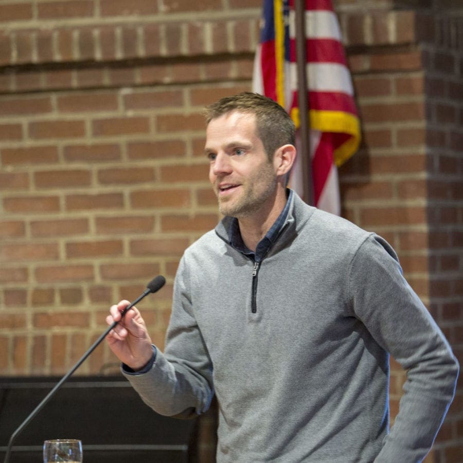 Matt Chatfield Receives Maine Campus Compact's Donald Harward Faculty Award Unity College