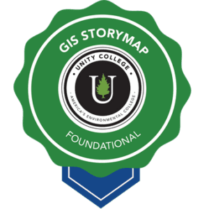 GIS StoryMap Badge