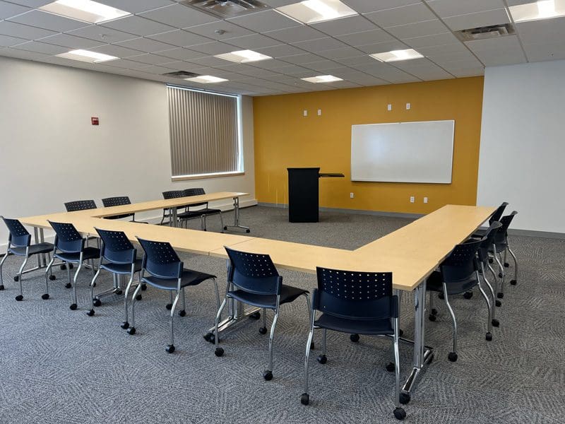 half circle class room at Technical Institute of Environmental Technology