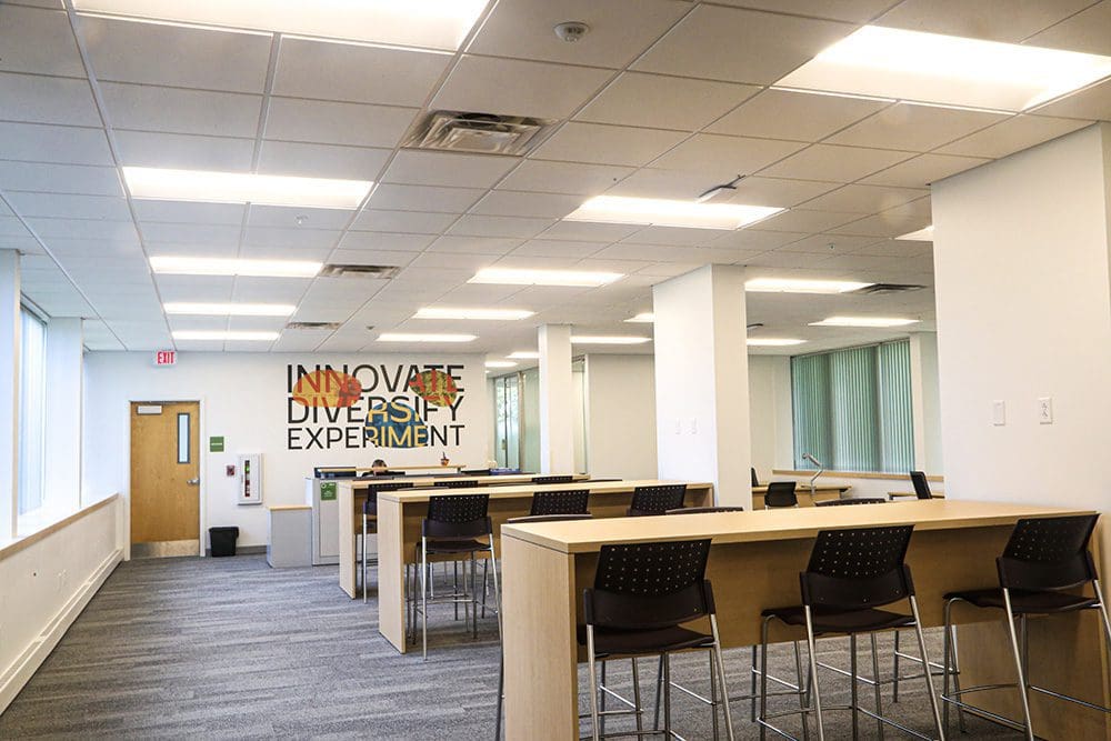 study space at the Technical Institute for Environmental Professionals