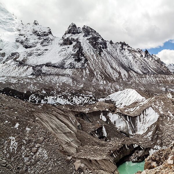 melting glacier