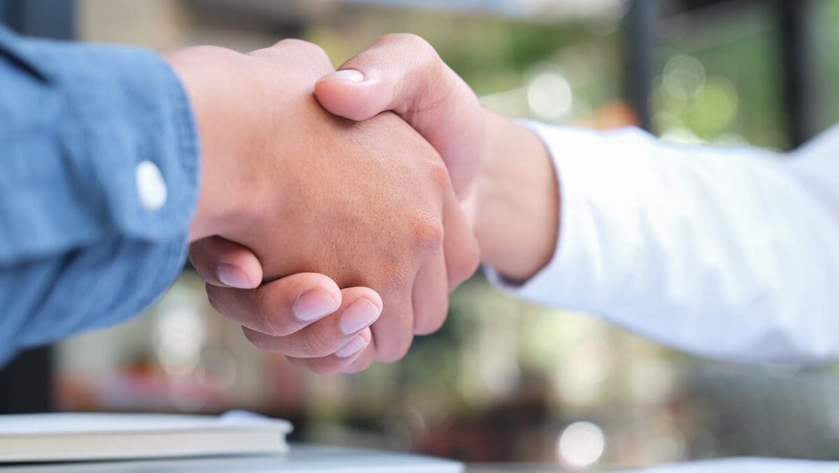 business handshake