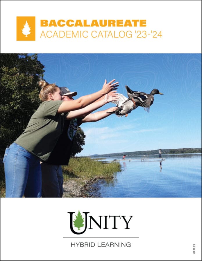 Academic Catalogs Unity Environmental University