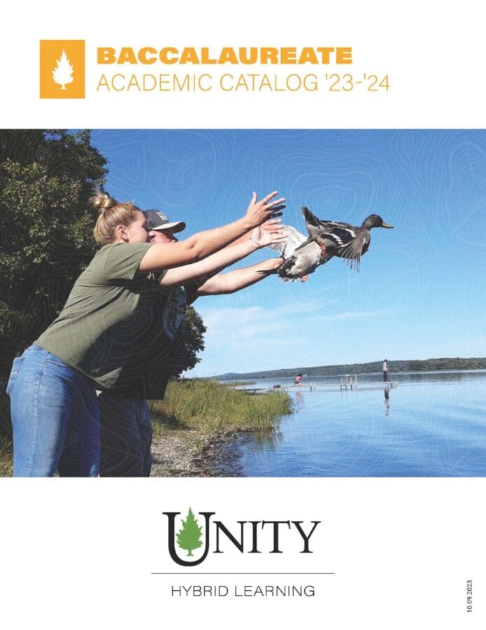 Academic Catalogs Unity Environmental University