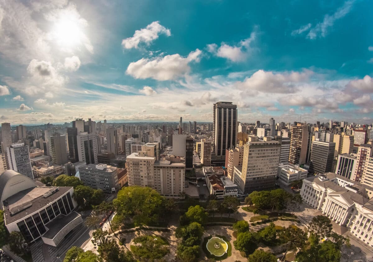 a park in Curitiba, Brazil