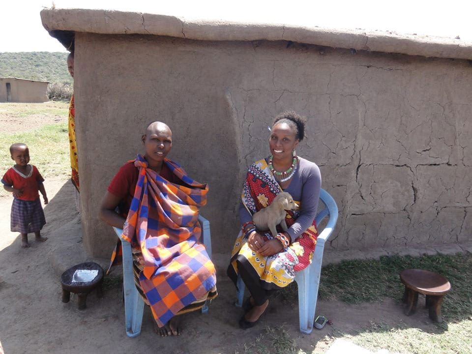 Dr. Alexandra Sutton Lawrence with community