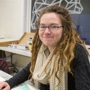 Taylor Davis awarded the Nicholas Holt Challenge Scholarship