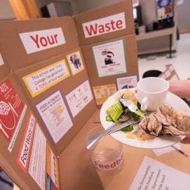 Unity students tackle statewide food waste challenge