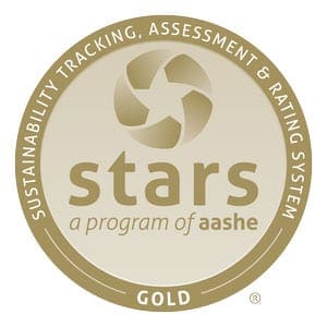 Unity College achieves sustainability ranking of GOLD by national organization