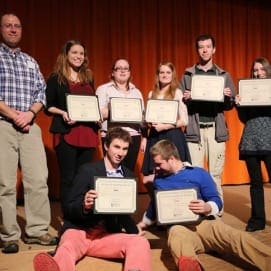 Unity students demonstrate sustainability science research