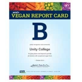 Unity College’s dining options recognized