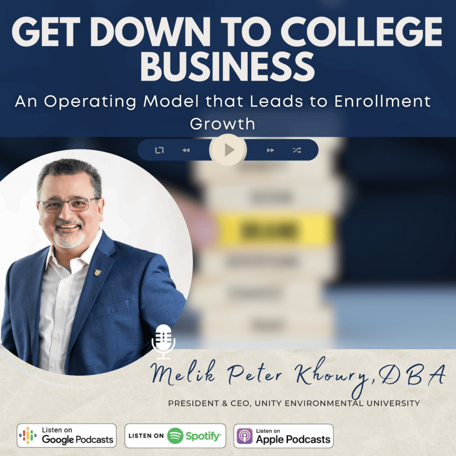Get Down to College Business: An Operating Model That Leads to Enrollment Growth