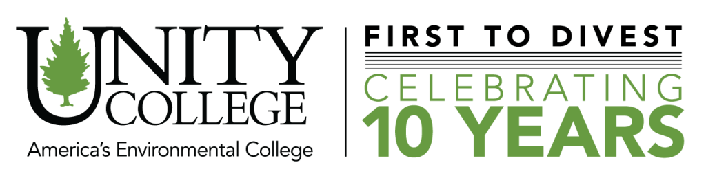 First to Divest - Unity college Celebrates 10 Years
