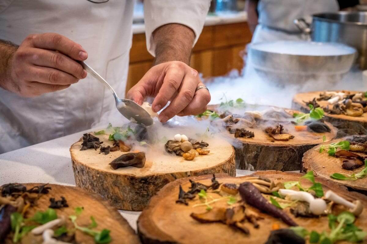 Restaurant Manager Working