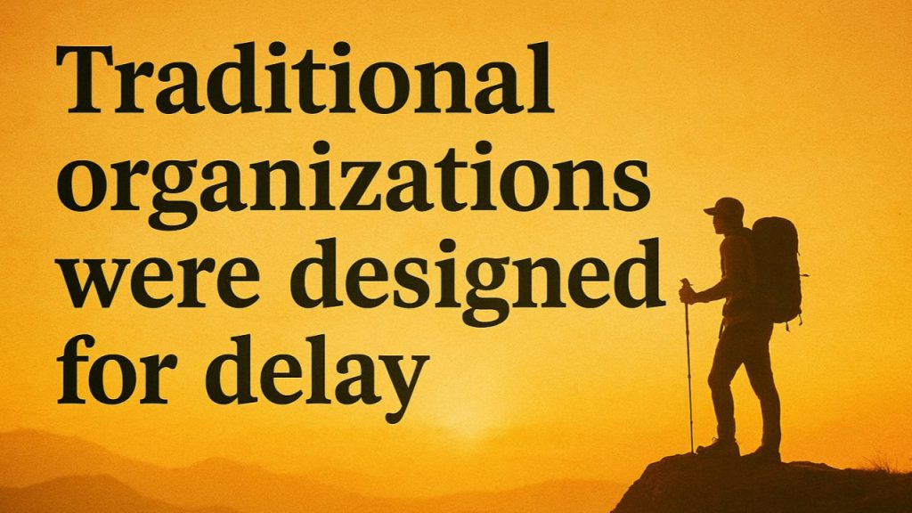 Artificial Intelligence Doesn’t Break Organizations. Outdated Structures Do.