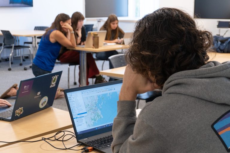 In Person students in the classroom.