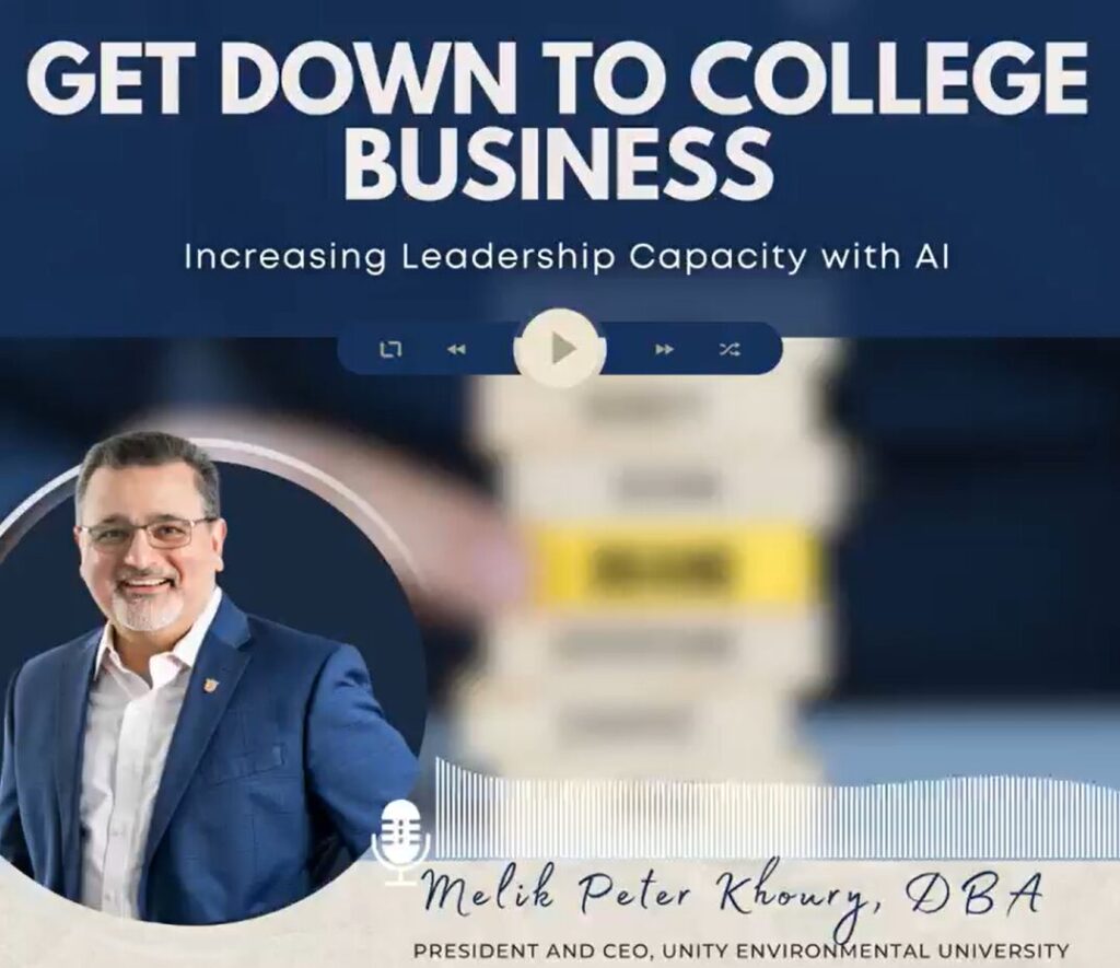Get Down to College Business: Increasing Leadership Capacity using AI