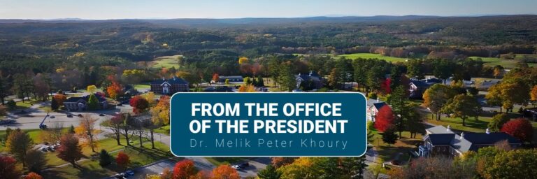A Message from the Office of the President